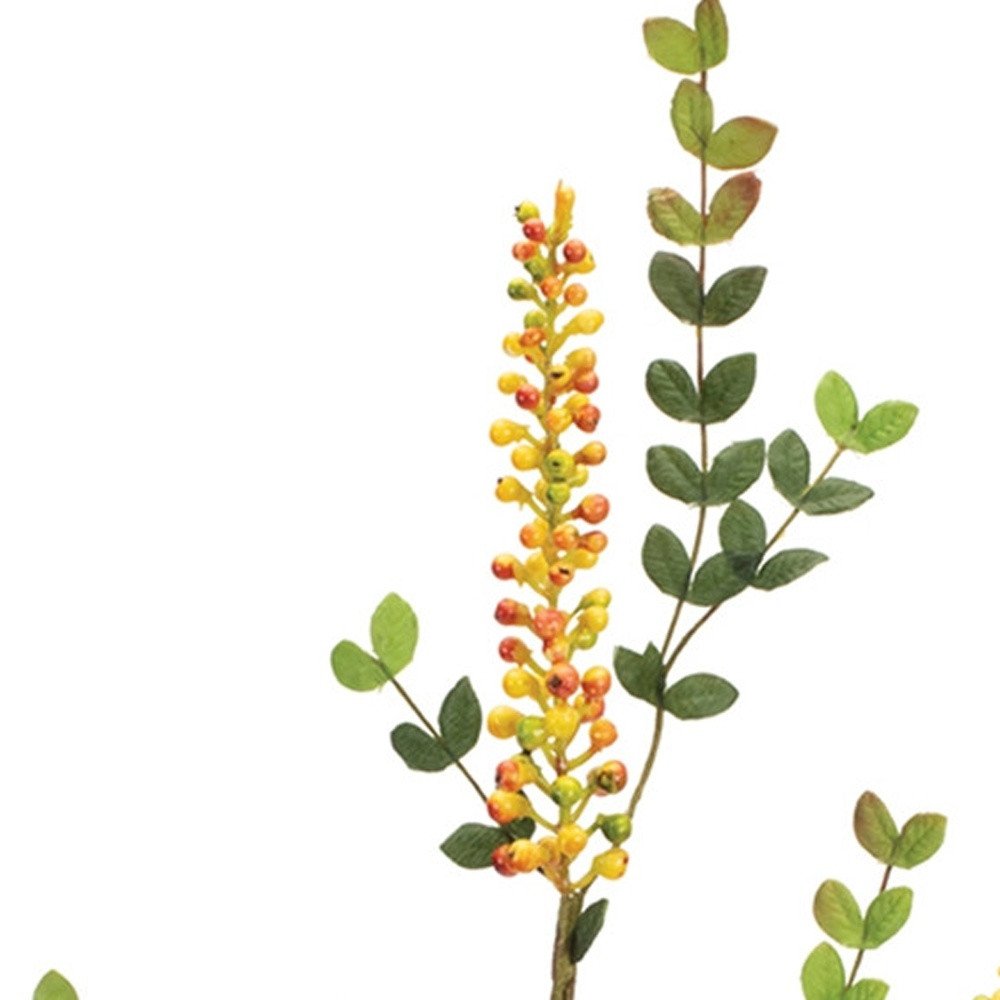 Set of Six 2" Yellow Artificial HomeRoots