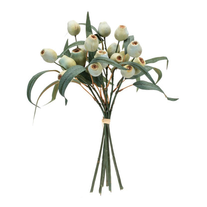 Set of Two 14" Green Artificial