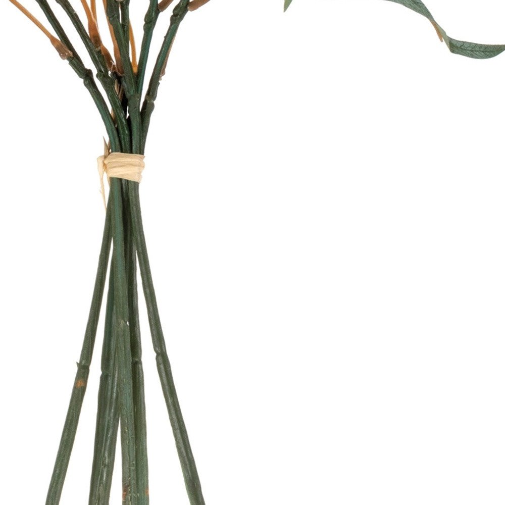 Set of Two 14" Green Artificial
