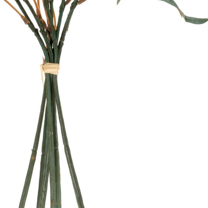 Set of Two 14" Green Artificial