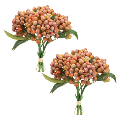 Set of Two 6" Orange Artificial HomeRoots