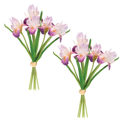 Set of Two 16" Purple Artificial