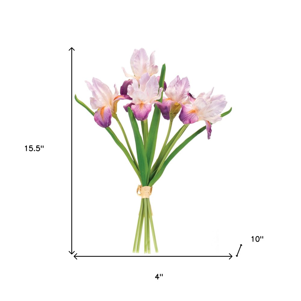 Set of Two 16" Purple Artificial