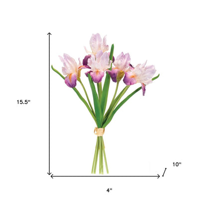 Set of Two 16" Purple Artificial