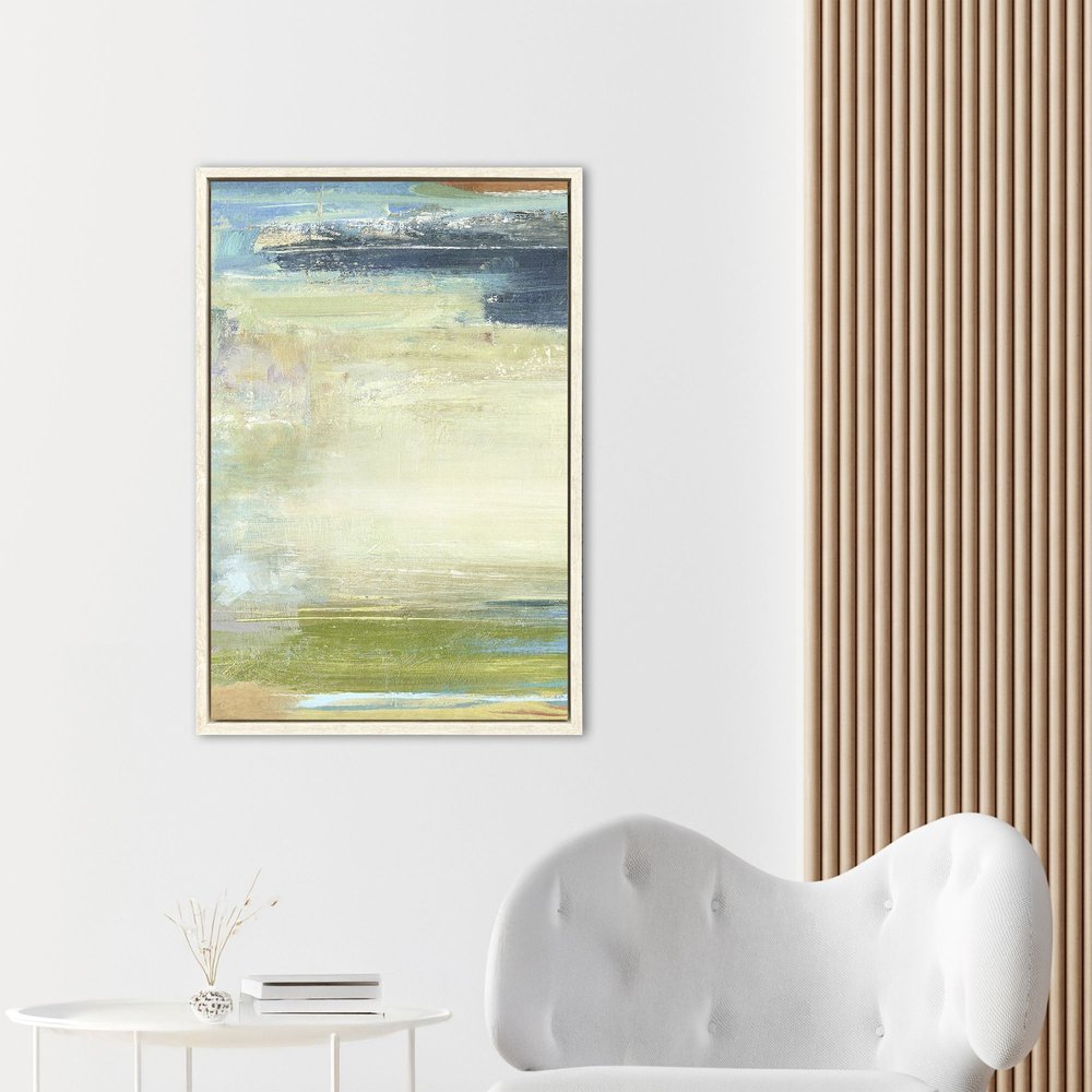 Green Mile No. 2 White Framed Wall Art HomeRoots