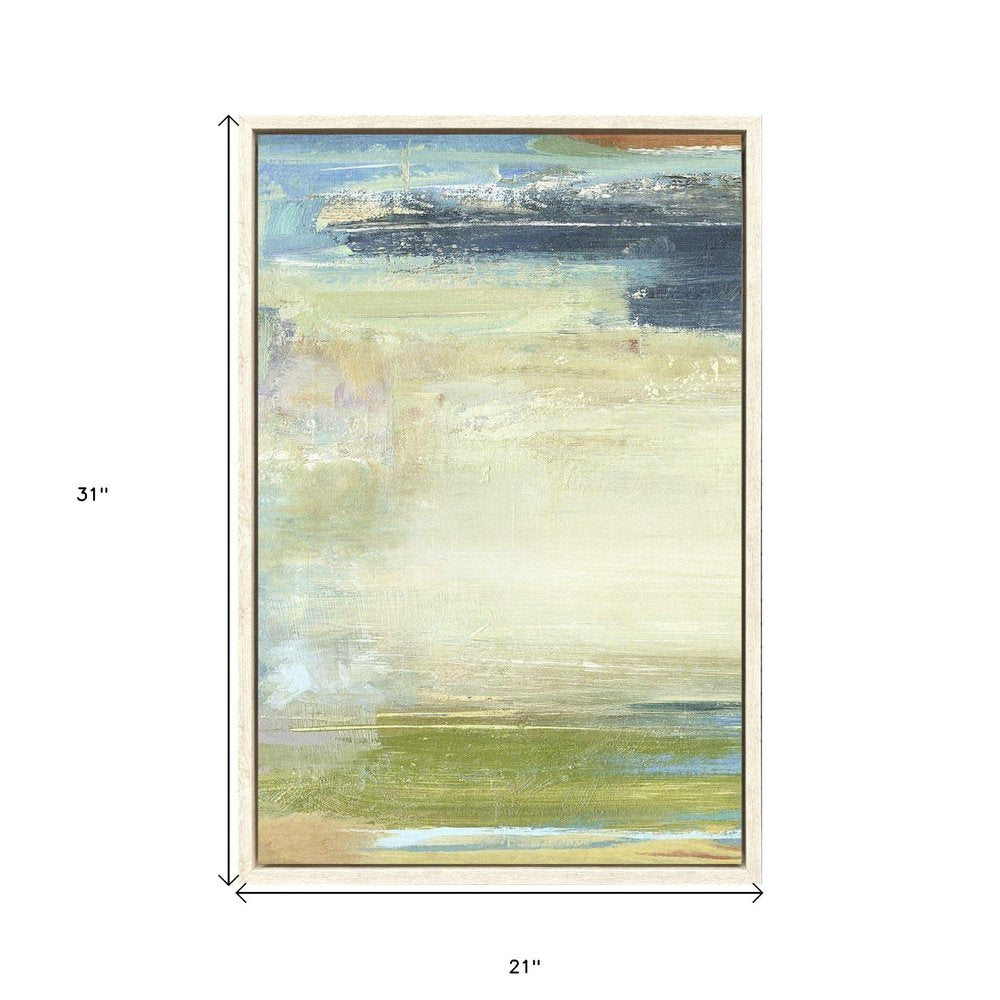 Green Mile No. 2 White Framed Wall Art HomeRoots