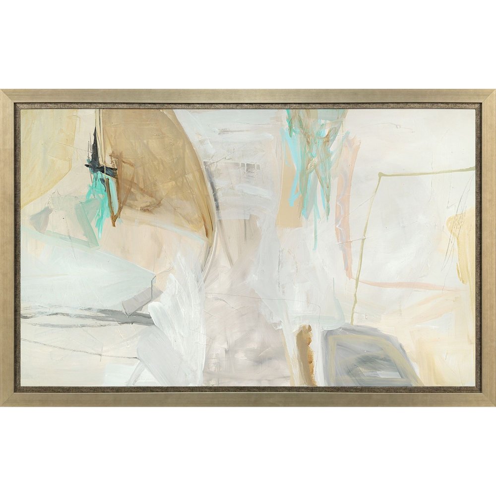 Beachcomber Silver Framed Wall Art HomeRoots