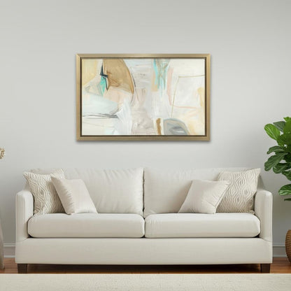 Beachcomber Silver Framed Wall Art HomeRoots