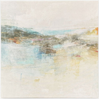 Wild Sea White Floater Frame Wall Art HomeRoots