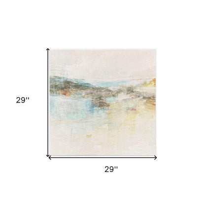 Wild Sea White Floater Frame Wall Art HomeRoots