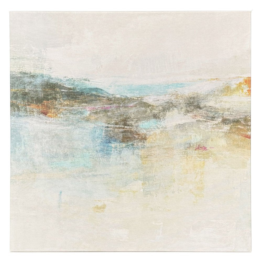 Wild Sea White Floater Frame Wall Art HomeRoots