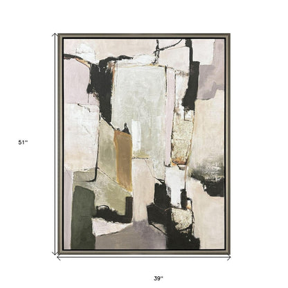 Space in Time Silver Floater Frame Wall Art HomeRoots