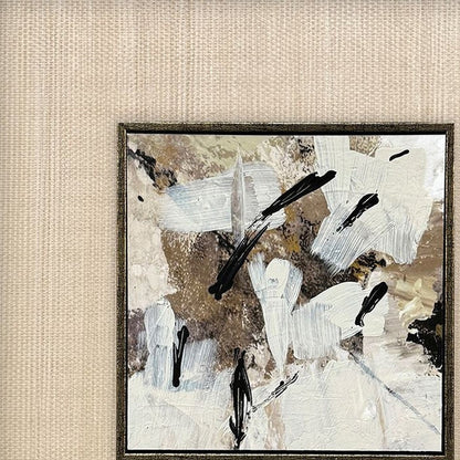 Set Of Four Taking Shape Silver Framed Wall Art HomeRoots