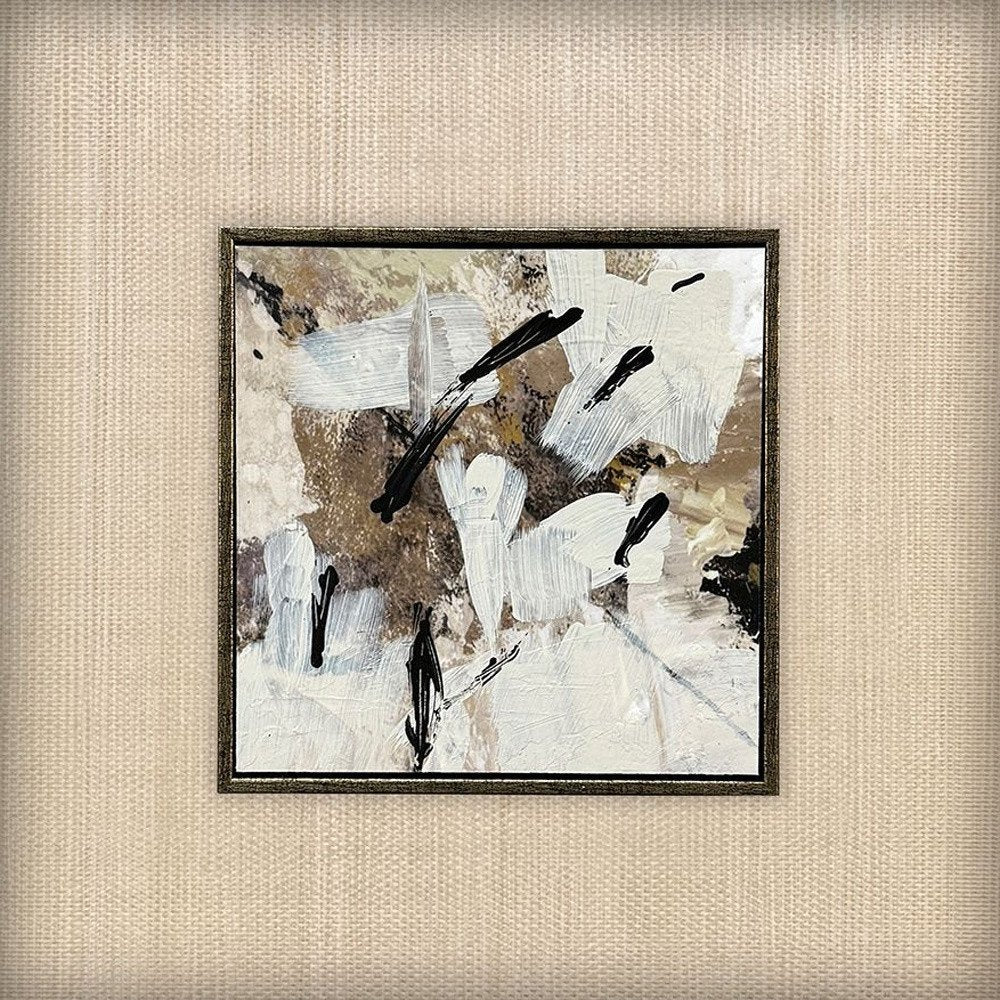 Set Of Four Taking Shape Silver Framed Wall Art HomeRoots