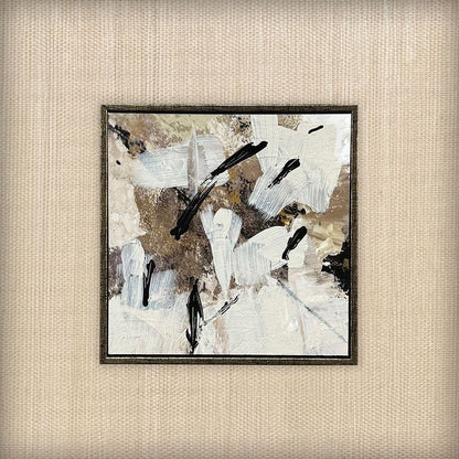 Set Of Four Taking Shape Silver Framed Wall Art HomeRoots
