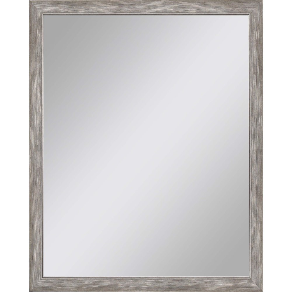 44" Silver Framed Accent Mirror — view 1