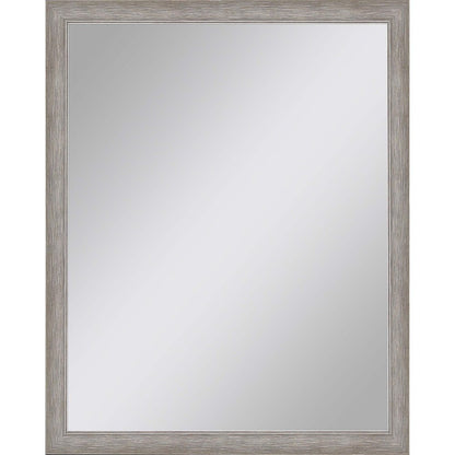 44" Silver Framed Accent Mirror
