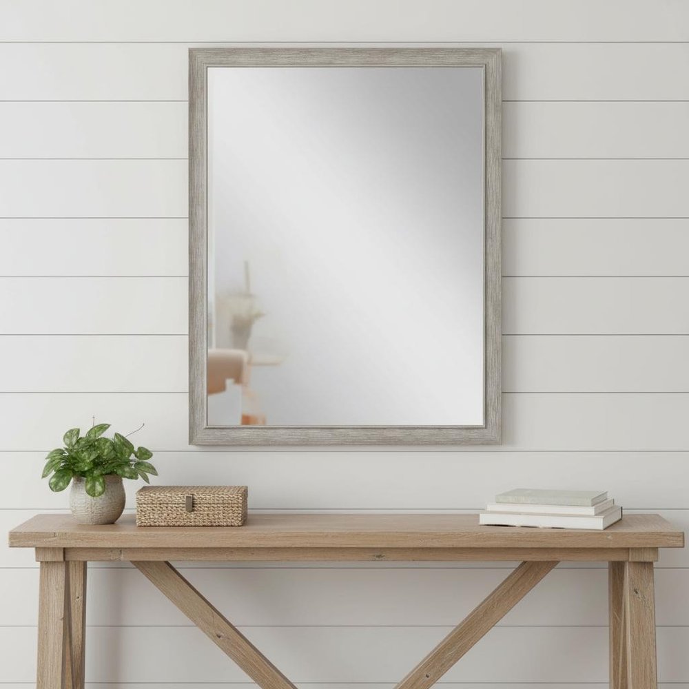 44" Silver Framed Accent Mirror — view 6