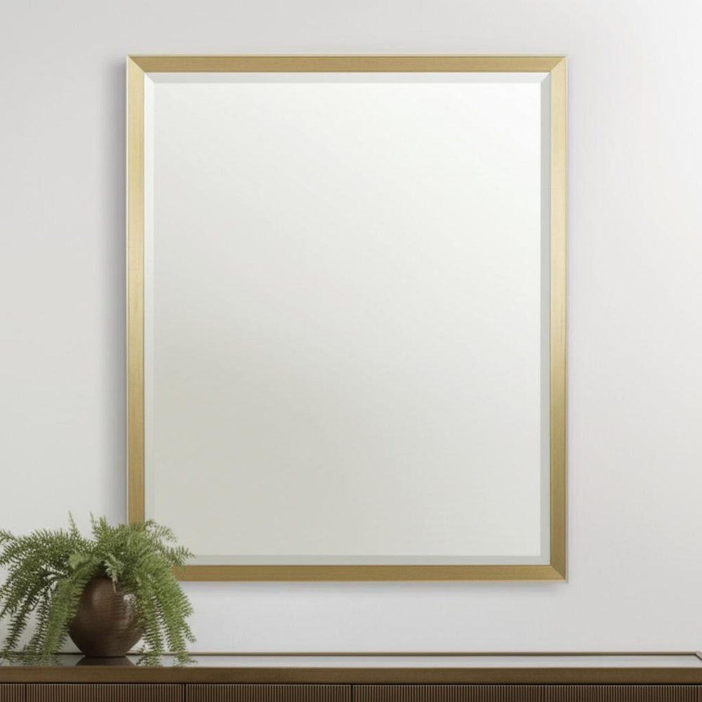 30" Gold Accent Mirror — view 4