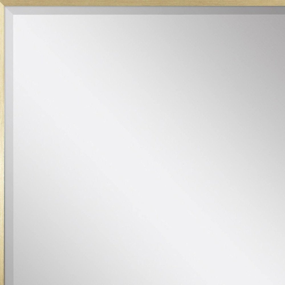 32" Gold Accent Mirror — view 2