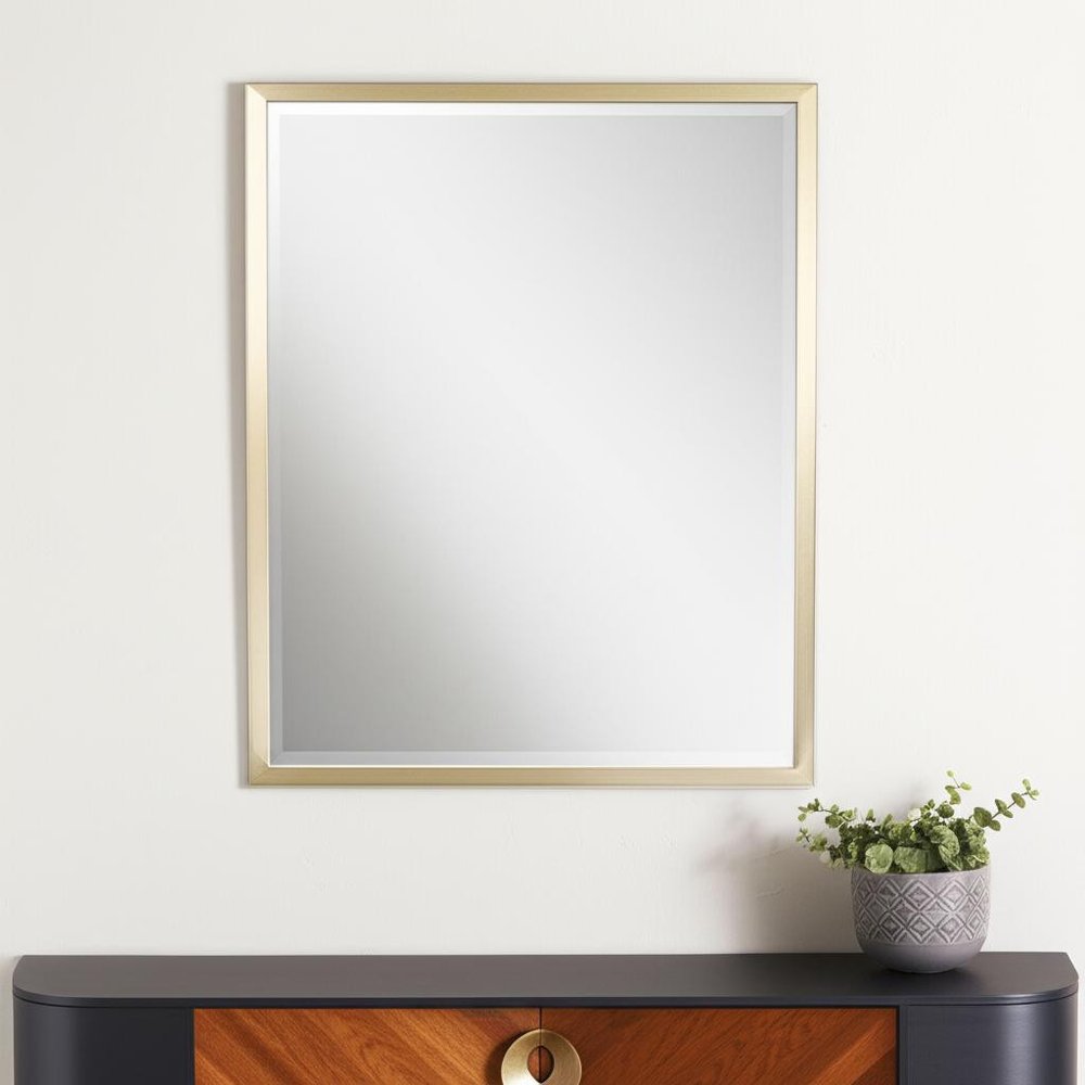 32" Gold Accent Mirror — view 4