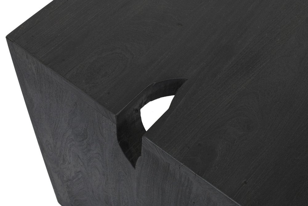 56" Graphite Reclaimed Wood Sled Writing Desk — view 5