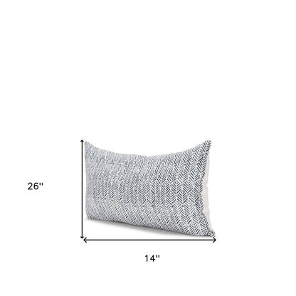 14" Cream Botanical Linen Throw Pillow Cover HomeRoots