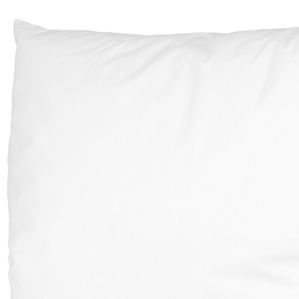 20" White Cotton Throw Pillow Insert — view 4