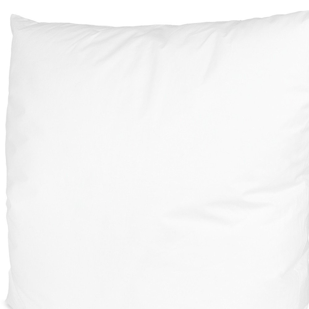 18" White Cotton Throw Pillow Insert — view 7