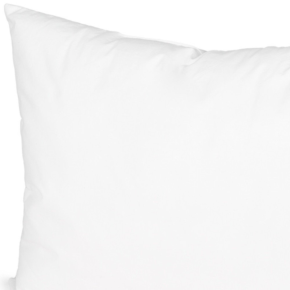 15" X 23" White Cotton Down Blend Throw Pillow Insert — view 3