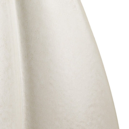 16" Off White And Tan Color Block Ceramic Table Vase HomeRoots