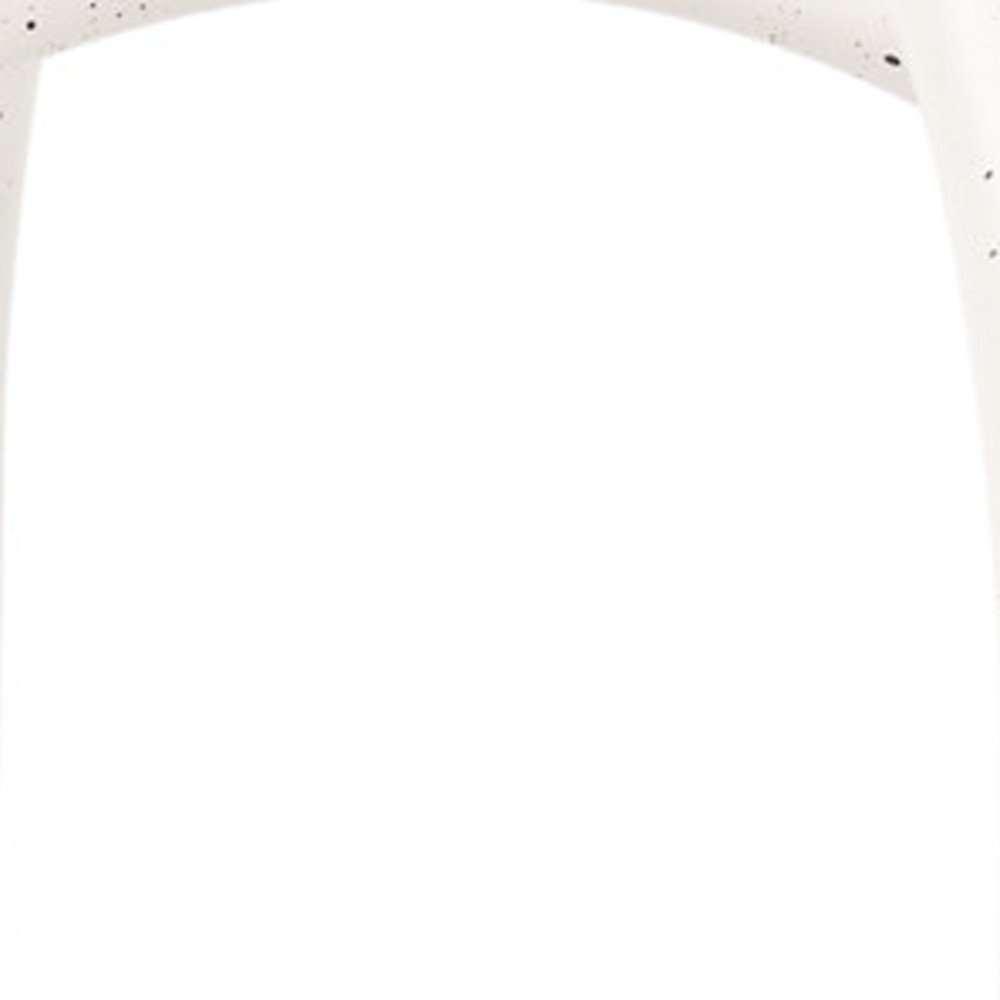 Set of Two White Iron Modern Abstract Tabletop Sculptures HomeRoots
