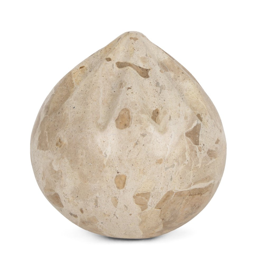4" Beige Marble Tabletop Sculpture HomeRoots