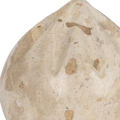 4" Beige Marble Tabletop Sculpture HomeRoots