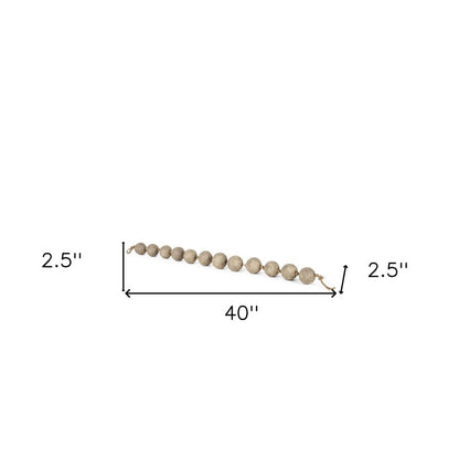 3" Beige Paper Sphere Tabletop Sculpture HomeRoots