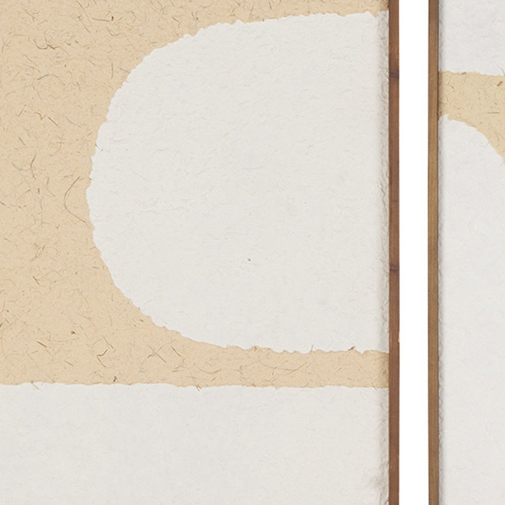 Set Of Three Encore Brown Framed Minimalistic Wall Art — view 2