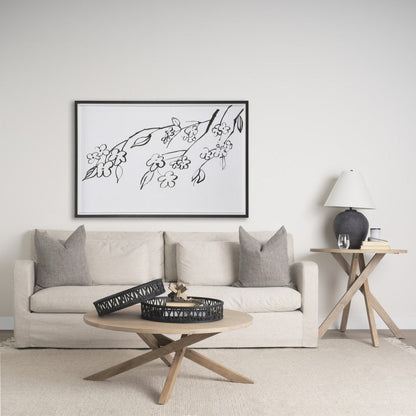 Set of Two Black Round Wicker Handmade Serving Trays HomeRoots