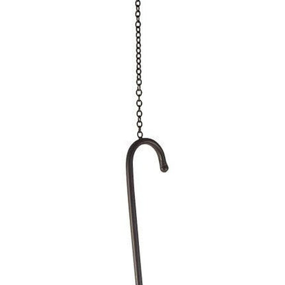 39" Black Woven Metal Lantern Candle Holder HomeRoots