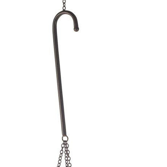 42" Black Distressed Woven Metal Lantern Candle Holder HomeRoots