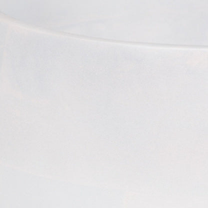 14" White Wood Round Centerpiece Bowl HomeRoots
