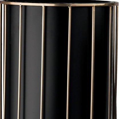 Black Iron 20 Ounce Round Pot Planter