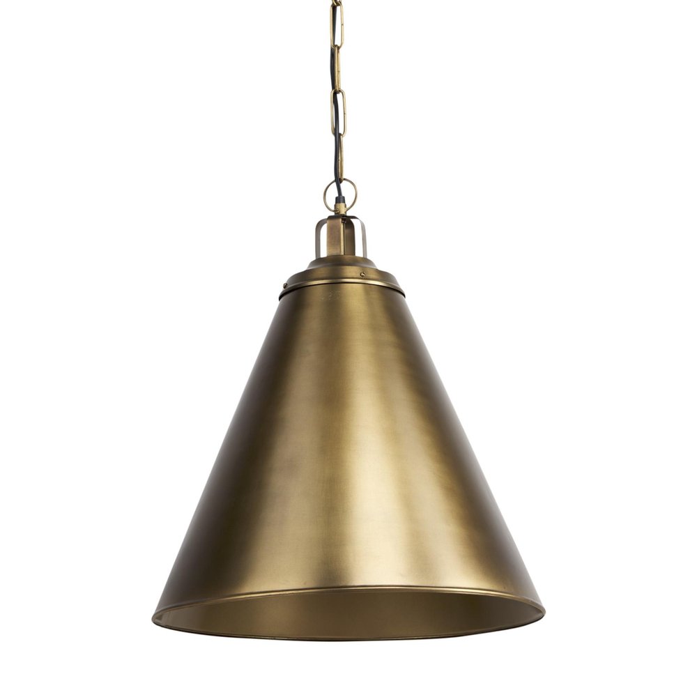 Gold Single Metal Dimmable Ceiling Light With Gold Shades — view 6