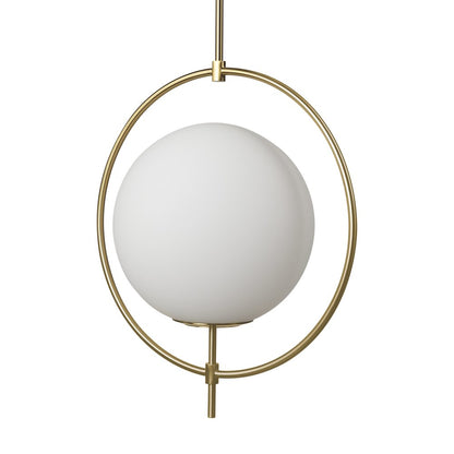 White Single Metal Dimmable Ceiling Light With White Shades HomeRoots