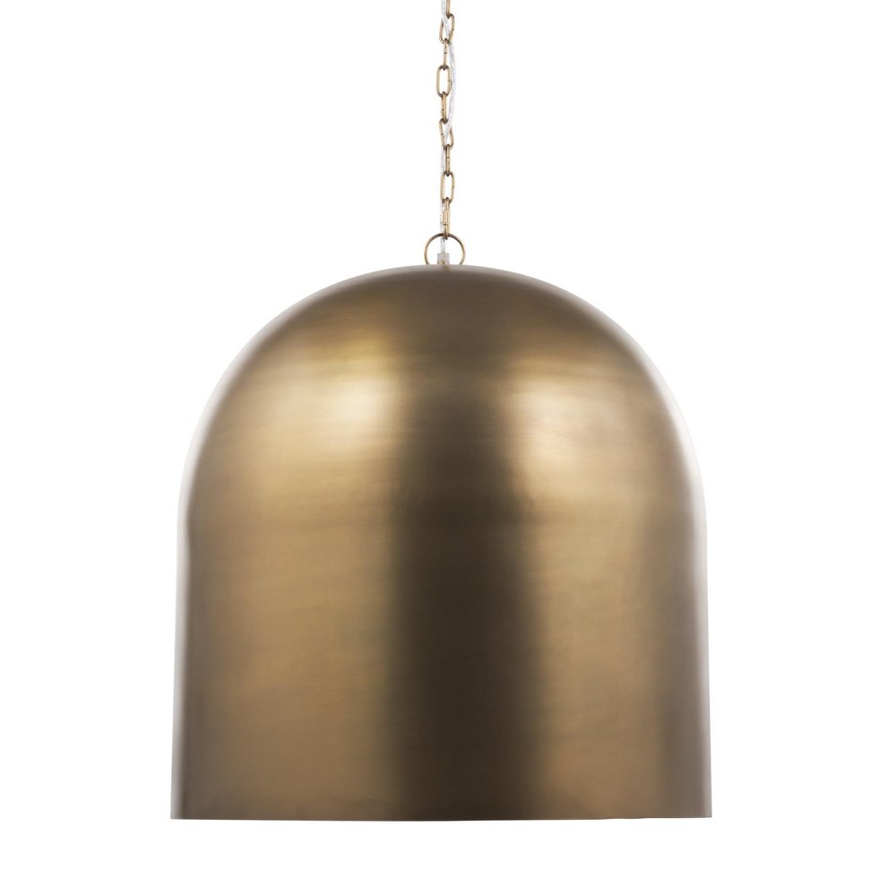 Gold Single Metal Dimmable Ceiling Light With Gold Shades — view 6