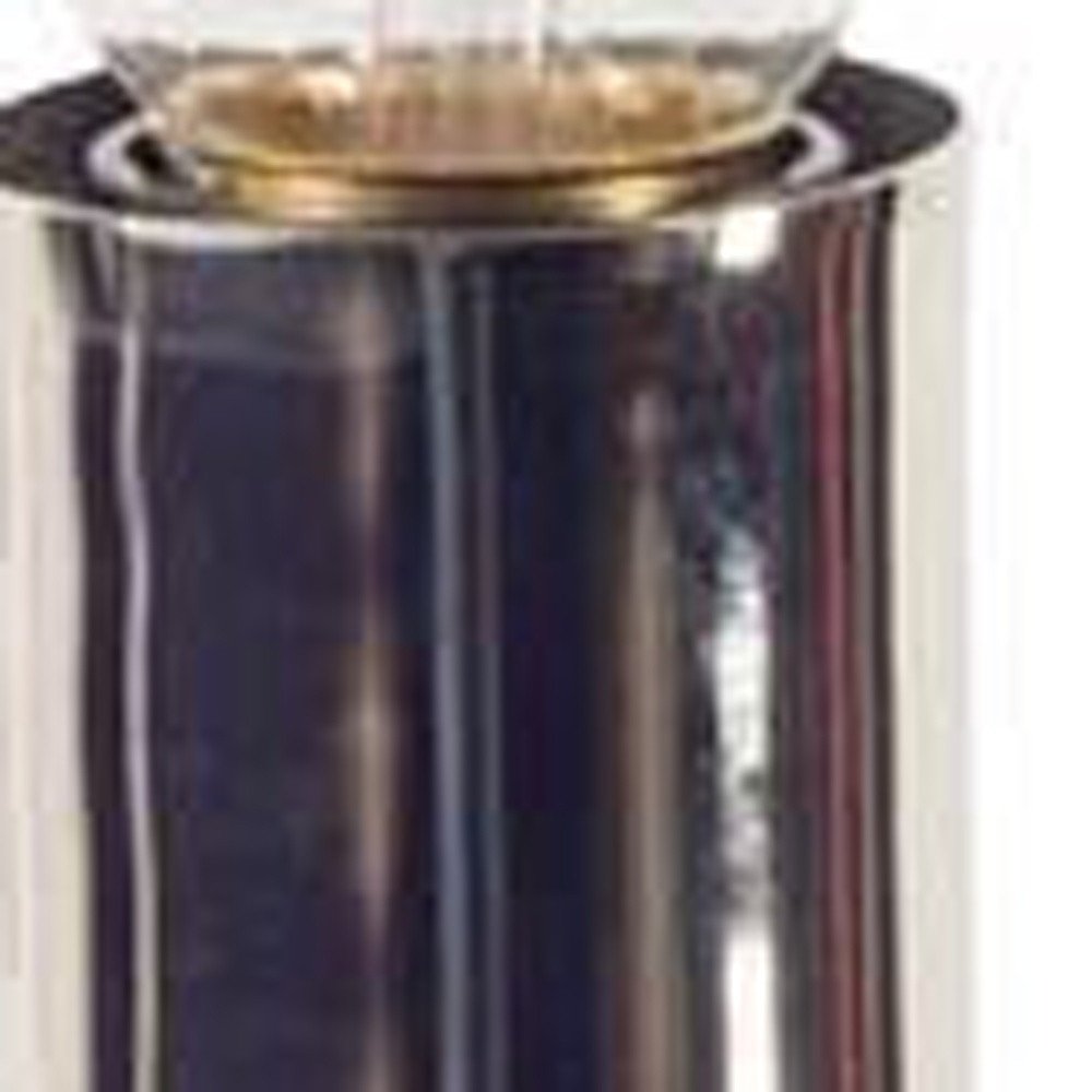 18" Silver Candlestick Lamp Base — view 2