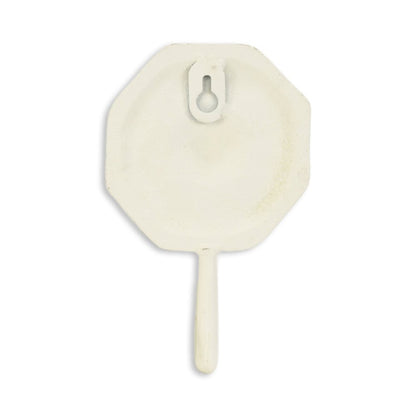 4" Aqua And Cream Cast Iron Starfish Wall Hook HomeRoots