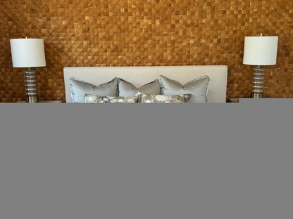 Brown 3D Embossed Diamond Teak Reclaimed Wood Decorative Wall Panels HomeRoots