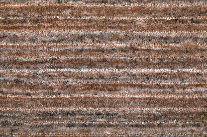 8' X 10' Brown Black And Gray Handmade Indoor Outdoor Area Rug HomeRoots