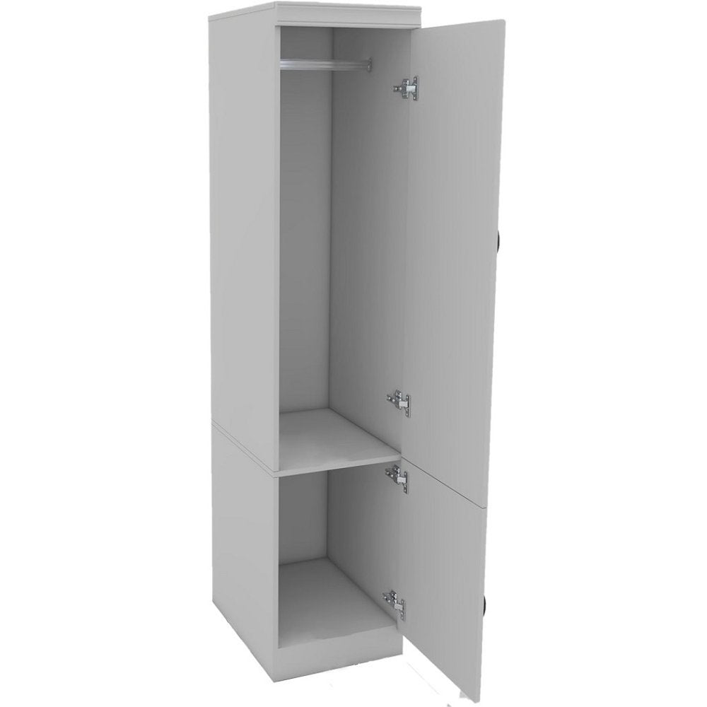 71" White Wood Mirrored Two Door Combo Dresser HomeRoots
