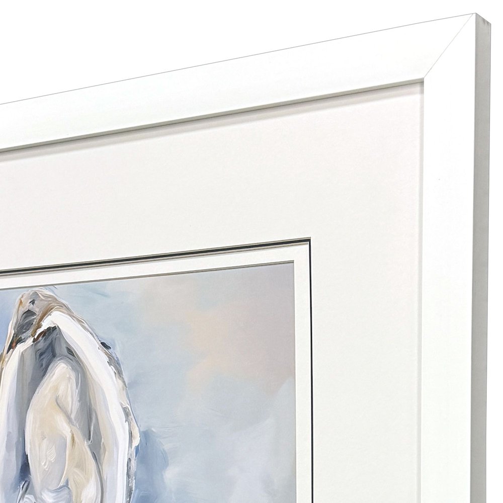 Mollusk I White Framed Wall Art — view 3